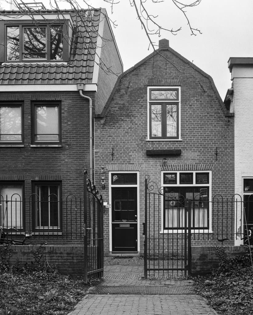 Architectural shot of a building facade.