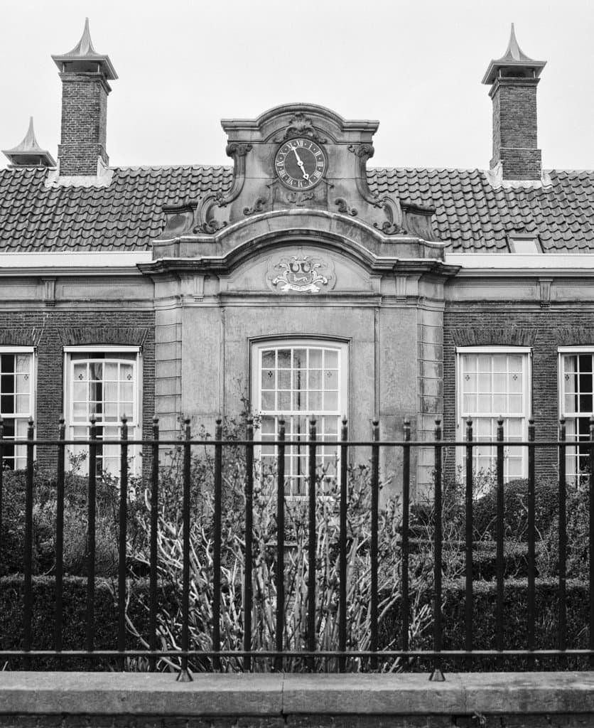 Close-up architectural detail of a building.