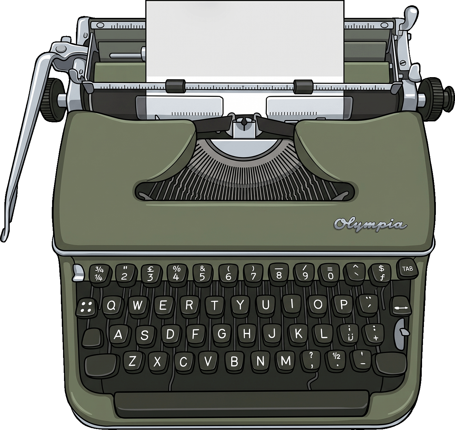 Olympia SM3 Typewriter