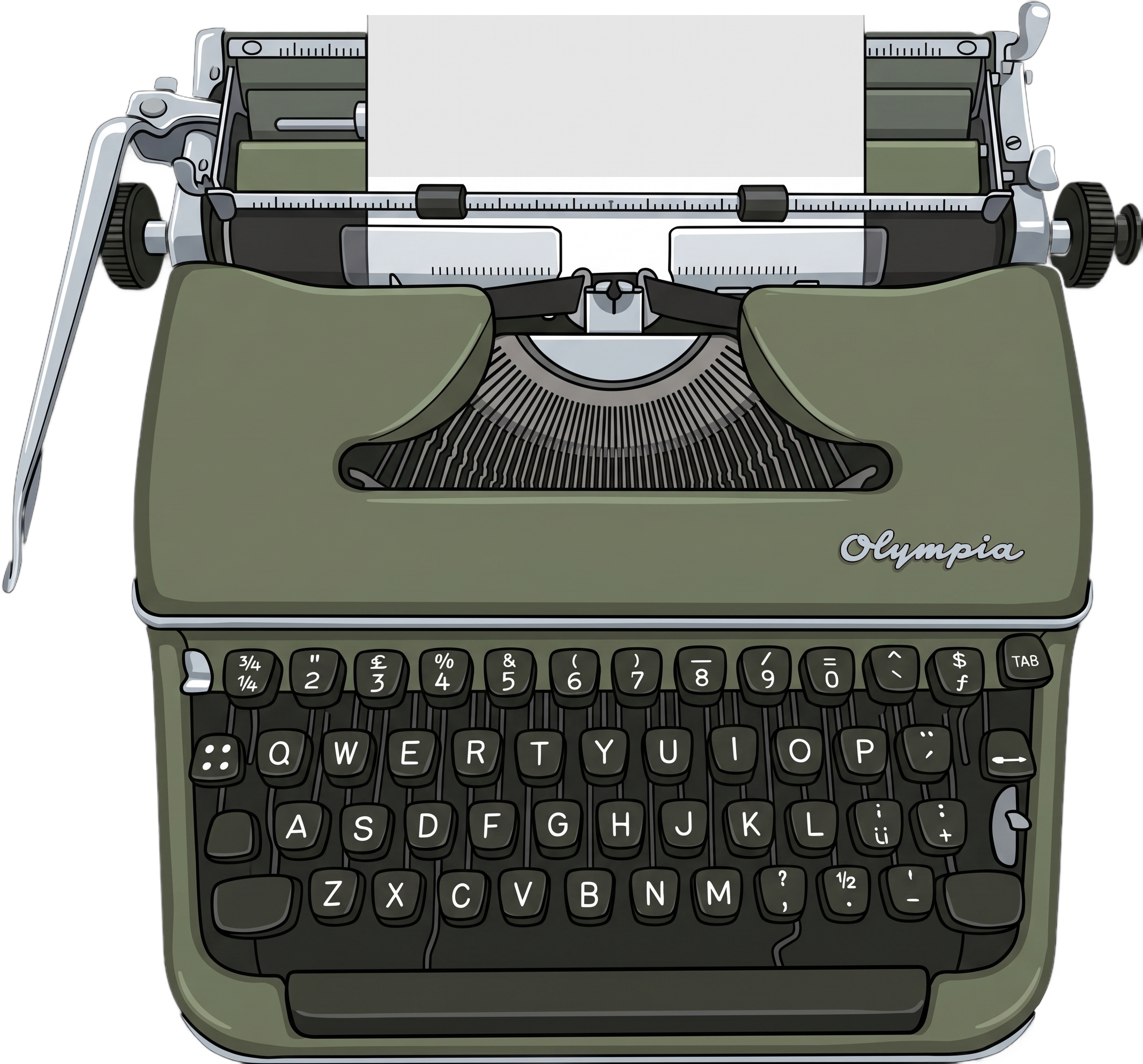 Olympia SM3 Typewriter